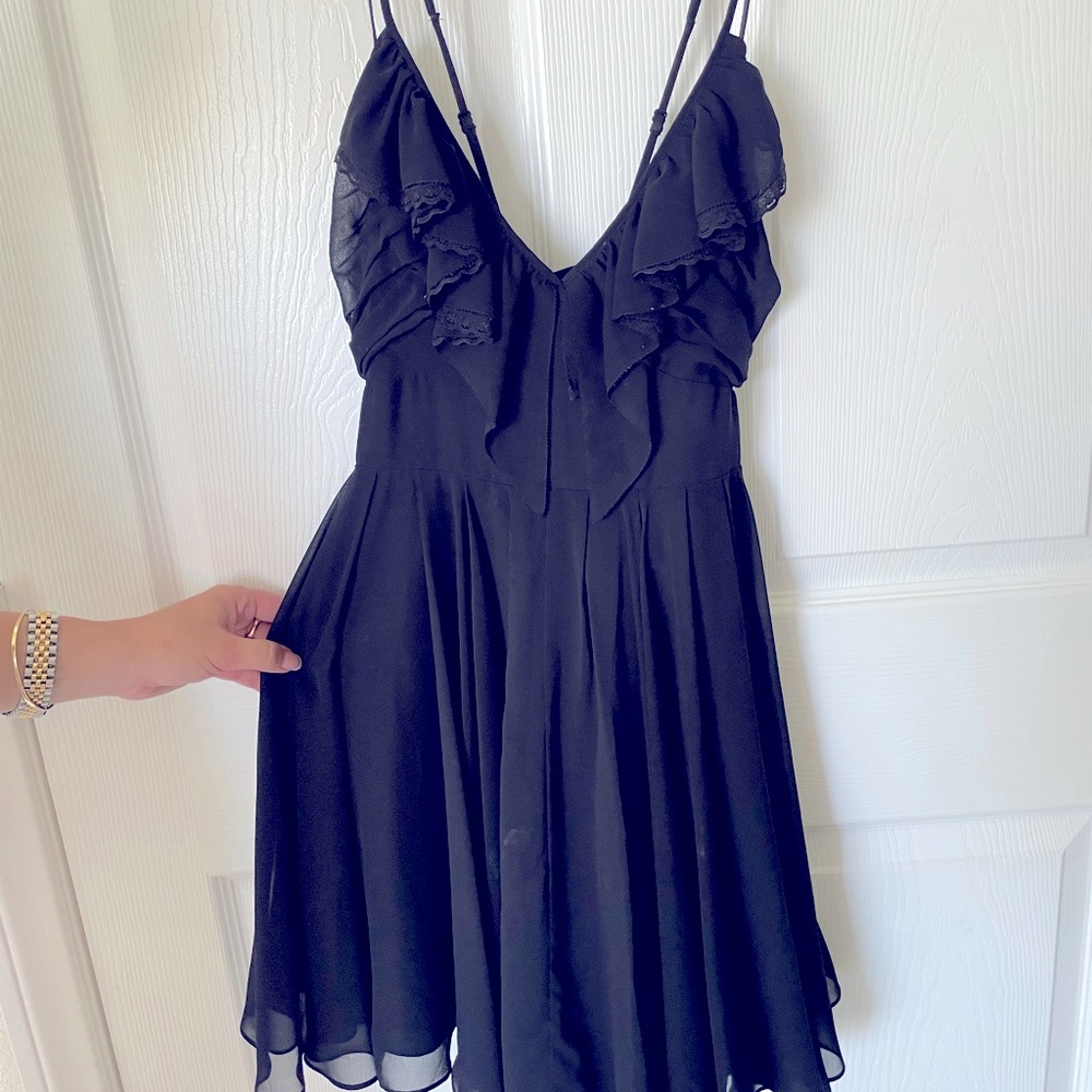 Sexy black dress